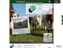 Tablet Screenshot of e-exploracao.ruralbit.com
